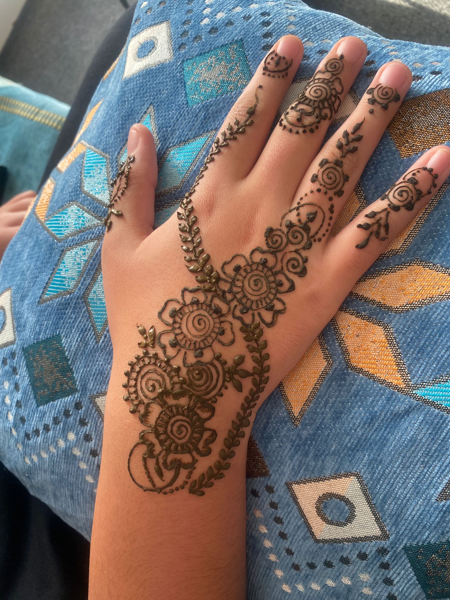 Quick Eid Mehndi – £6.30 a side (Caversham, Reading)