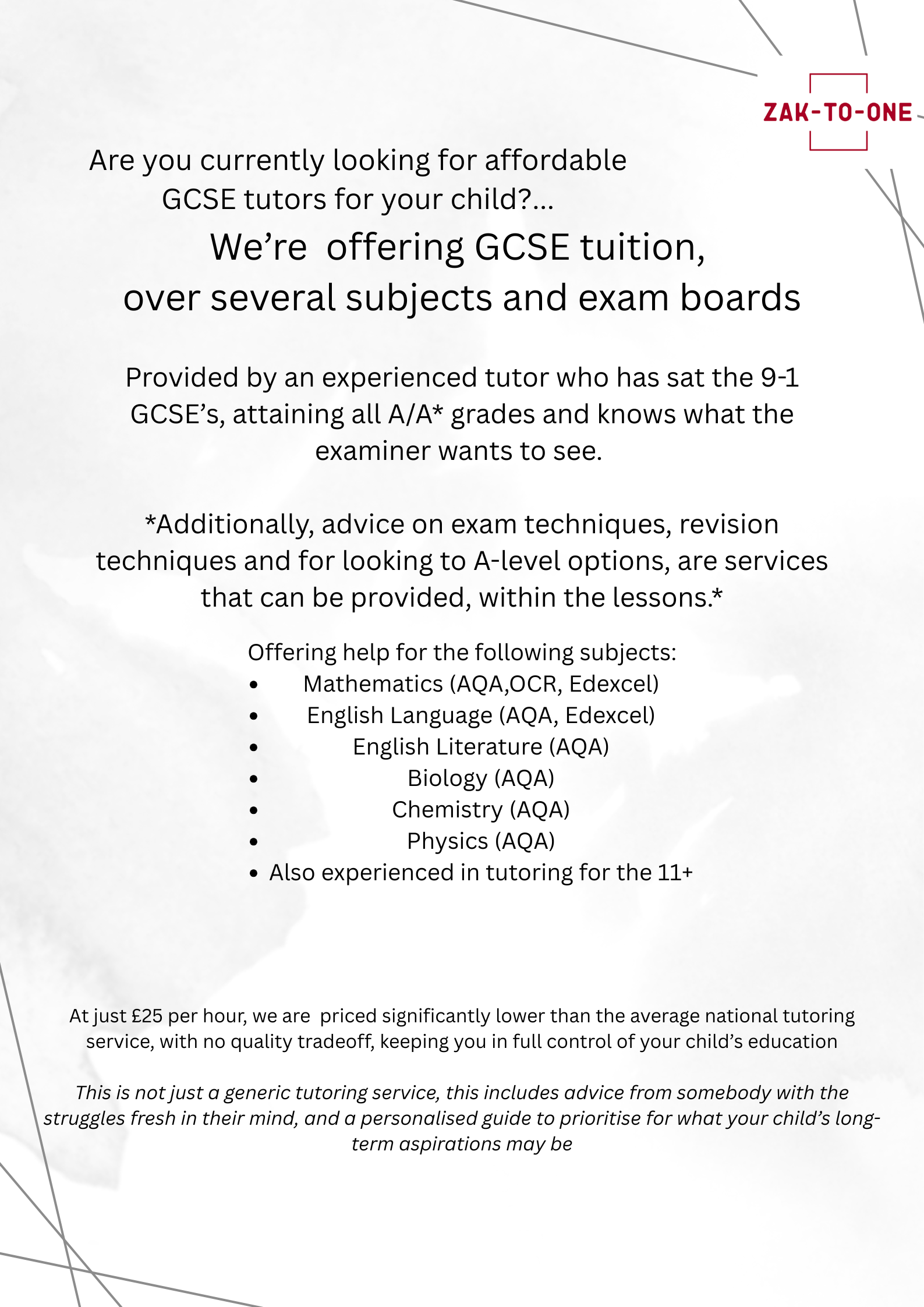 Tutoring