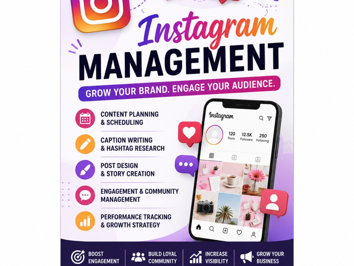 Instagram Management in your area
