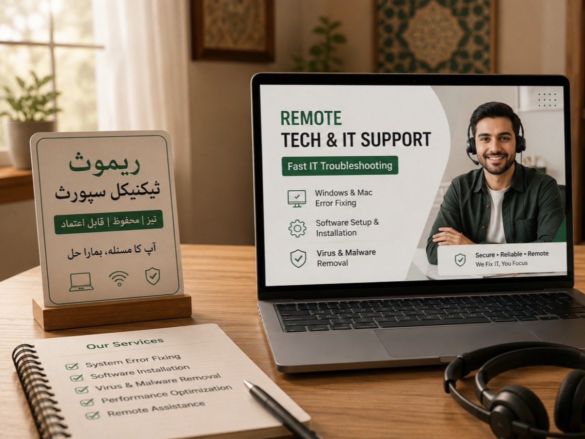 Remote Tech Support in your area
