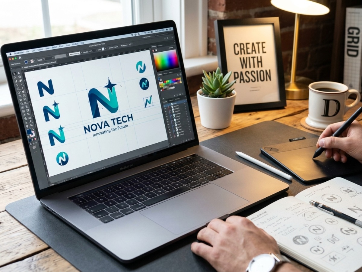 Professional Logo Design Service | Custom Brand Identity & Vector Logo