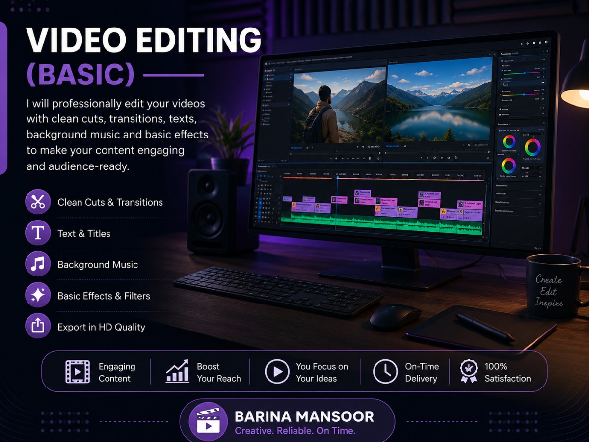 Video Editing (Basic)