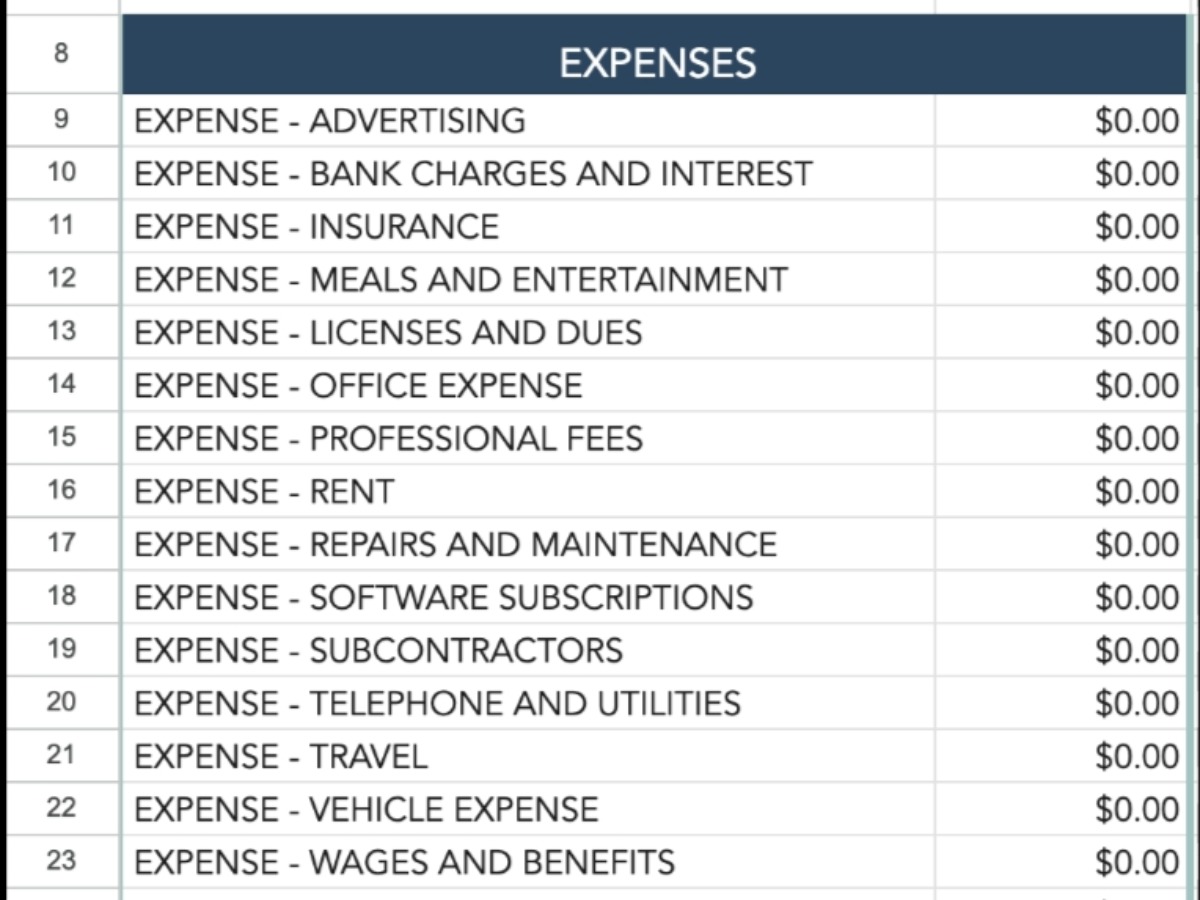 Bookkeeping