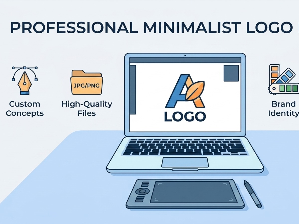 Professional Minimalist Logo Design & Brand Identity Specialist