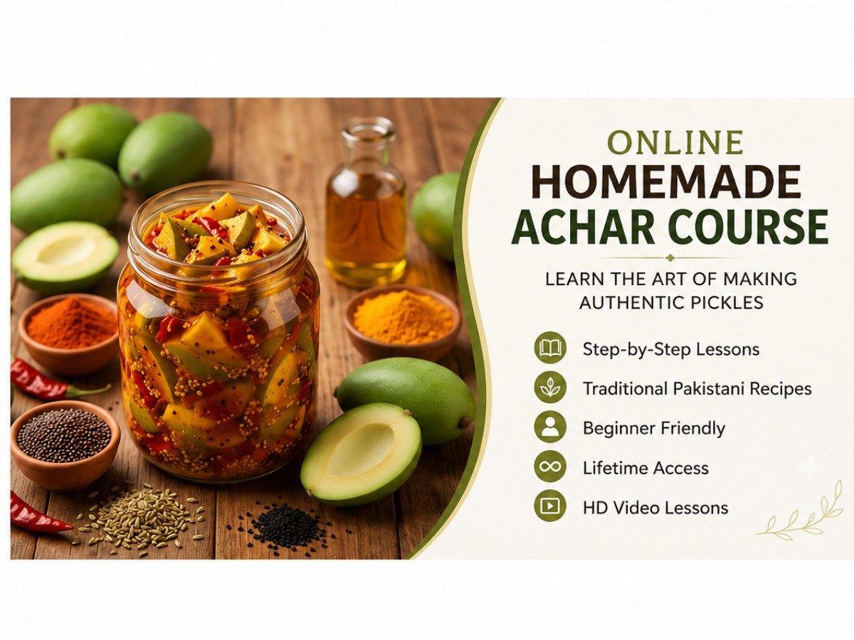 Home-made achaar