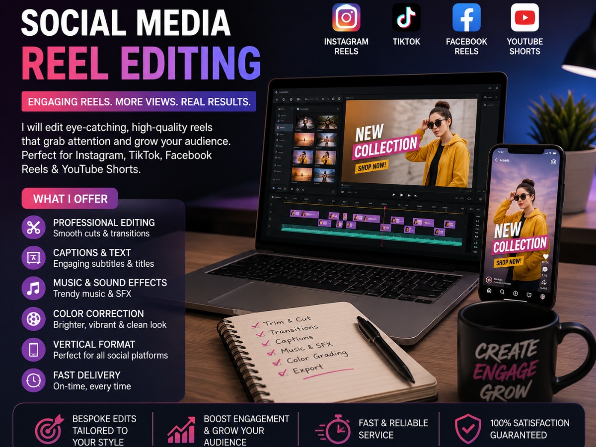 Social Media Reel Editing