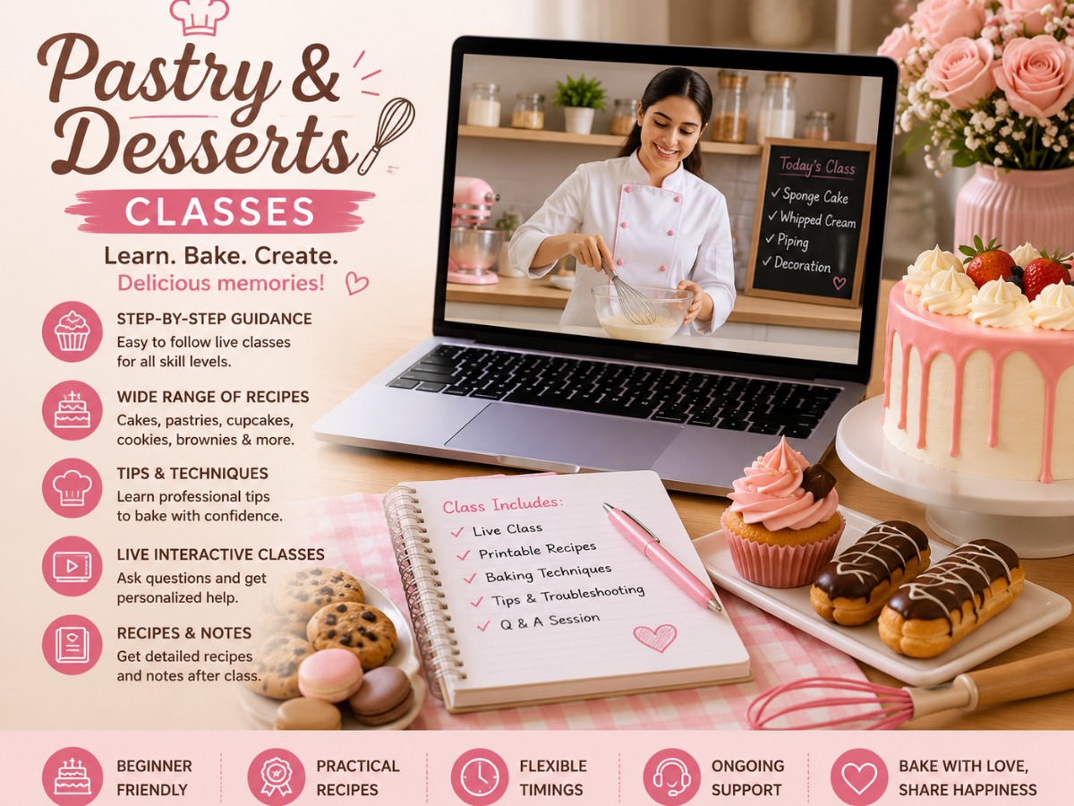 Pastry & Desserts classes