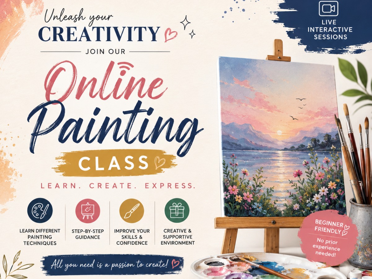 Painting Lessons (Online) in your area
